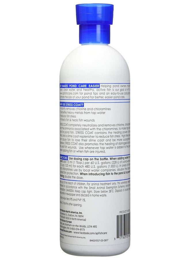 API Stress Coat Fish and Water Conditioner Size: 16 Oz  - Image 2