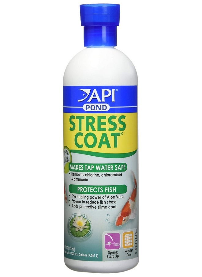 API Stress Coat Fish and Water Conditioner Size: 16 Oz  - Image 1