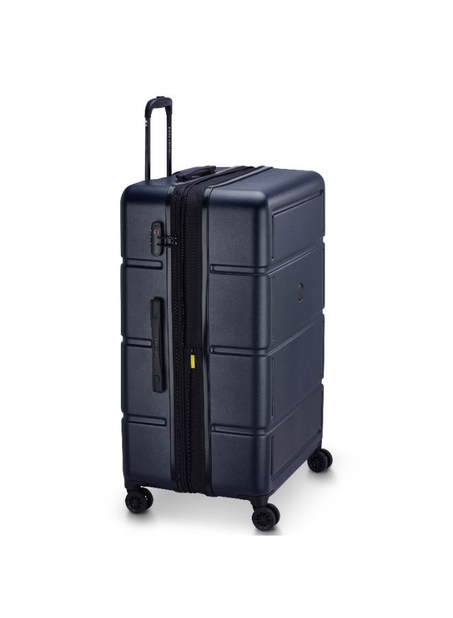DELSEY Camelia 4-double wheel expandable trolley 82cm Navy Blue - Image 3