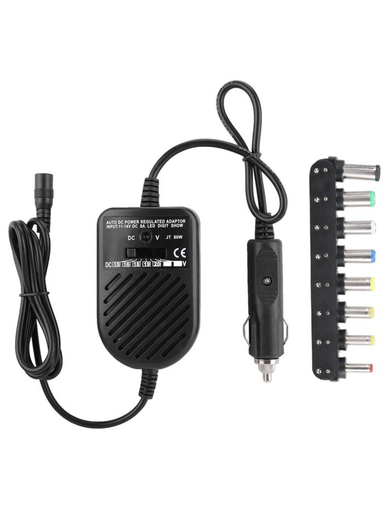 erorex Output Voltage Car Laptop Charger, 15-24V High Efficiency 80W Charger, for Laptop Notebook Home  - Image 4