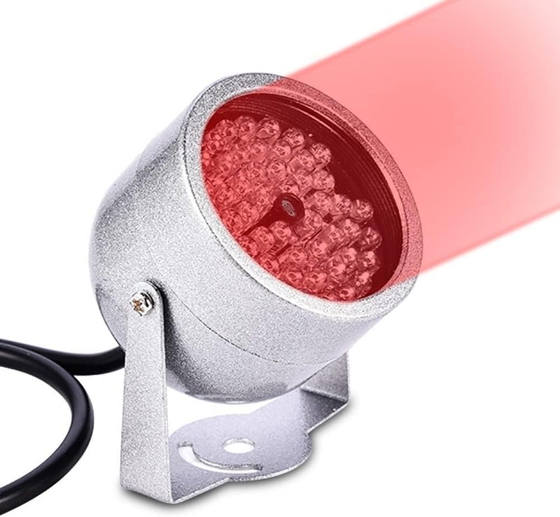 Pomya 48 LED IR Lights,Intelligent Infrared Night Vision Light for Security CCTV Camera,48-LED IR Light for Indoor or Outdoor Lights - Image 1