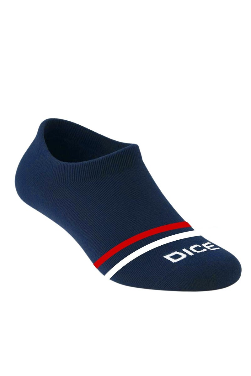 DICE Pack of 4 Half Towel Padded Cotton Socket Socks - Image 2