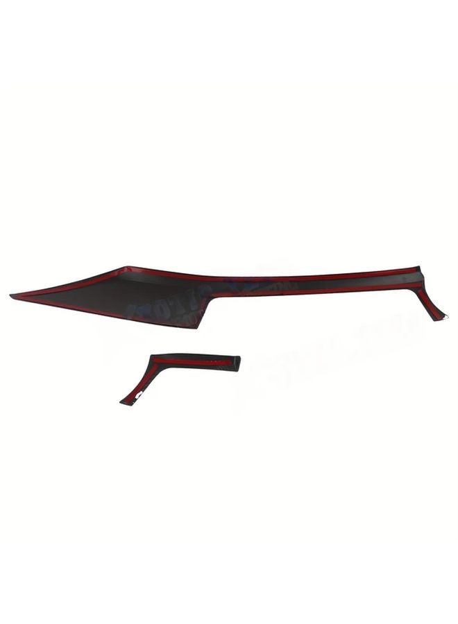 BMW 3 Series 12 18 Carbon Fiber ABS Center Console Dashboard Trim Cover 1 Set - Image 3