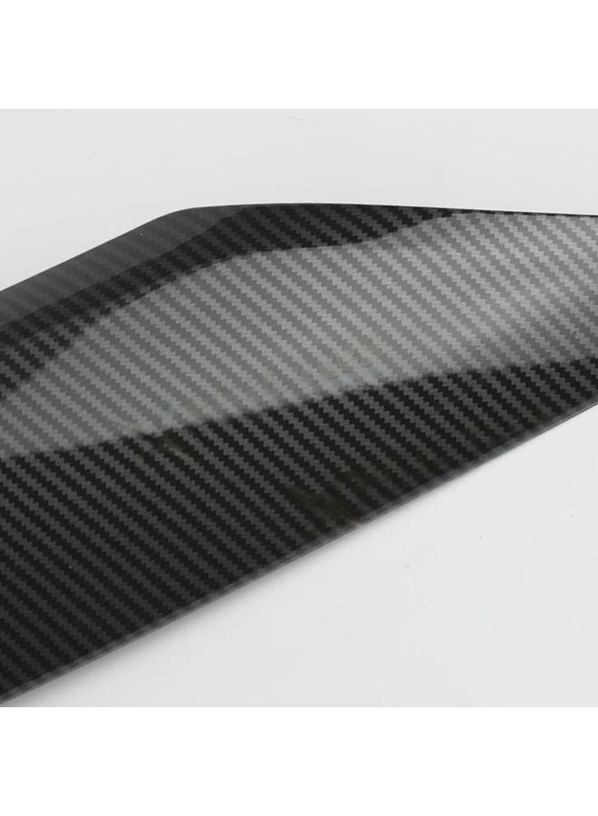 BMW 3 Series 12 18 Carbon Fiber ABS Center Console Dashboard Trim Cover 1 Set - Image 4