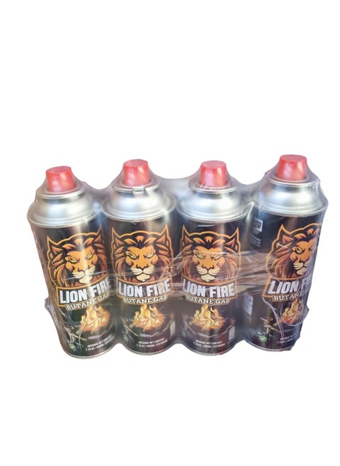 4-Piece Portable Camping Gas 220 g