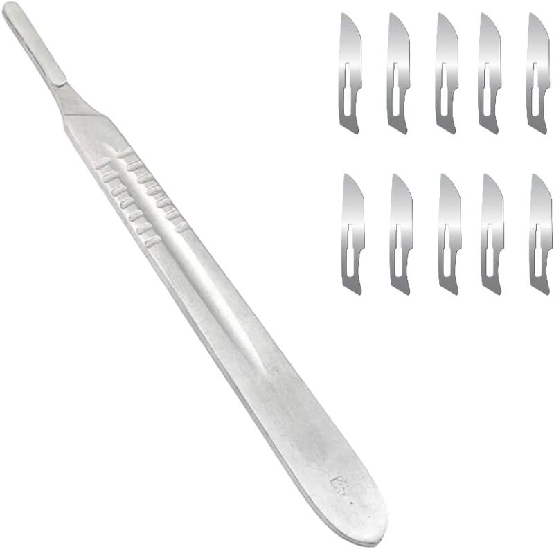 Derma Planning with 10 Blades for Removing the Lint Hair to Exfoliate Dead Skin - Image 1