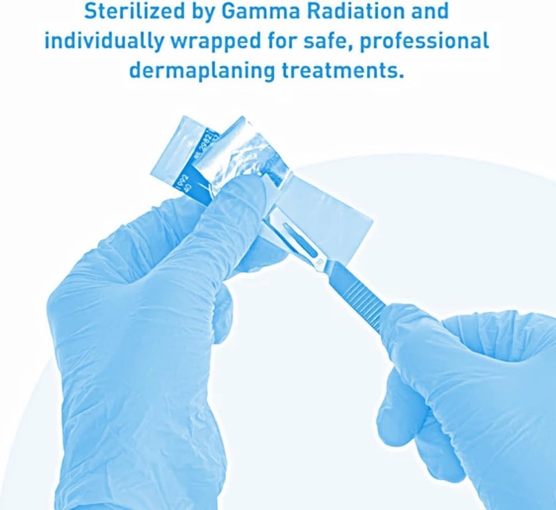 Derma Planning with 10 Blades for Removing the Lint Hair to Exfoliate Dead Skin - Image 4