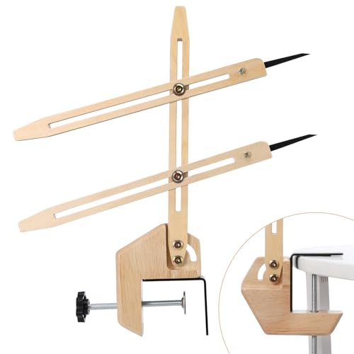 BKALEME Pottery Throwing Gauge, 2 Ways to Install, Compact Clip-on Pottery Throwing Stick, Pottery Ceramics Clay Tool for Making Repeat Forms, for Pottery Wheel & Forming Machine - Image 1