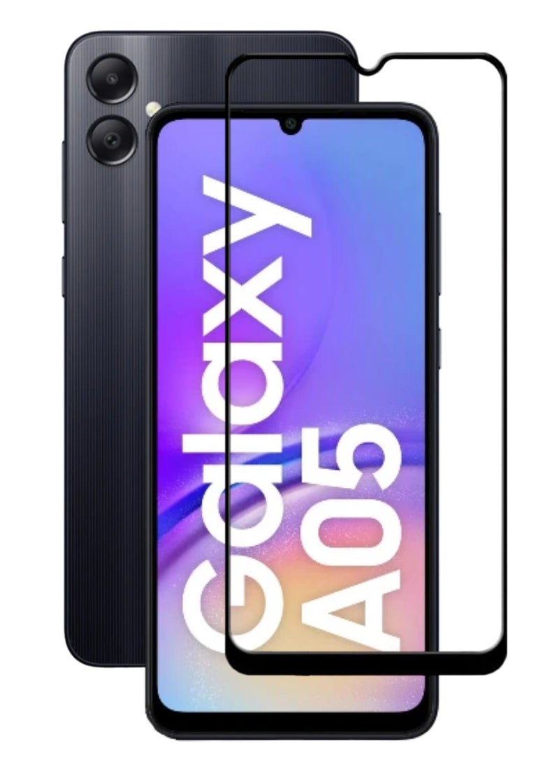 ACLIX Antistatic ESD Dustproof Premium Quality High Definition Tempered Glass Screen Protector Designed For Samsung Galaxy A05 - Image 1