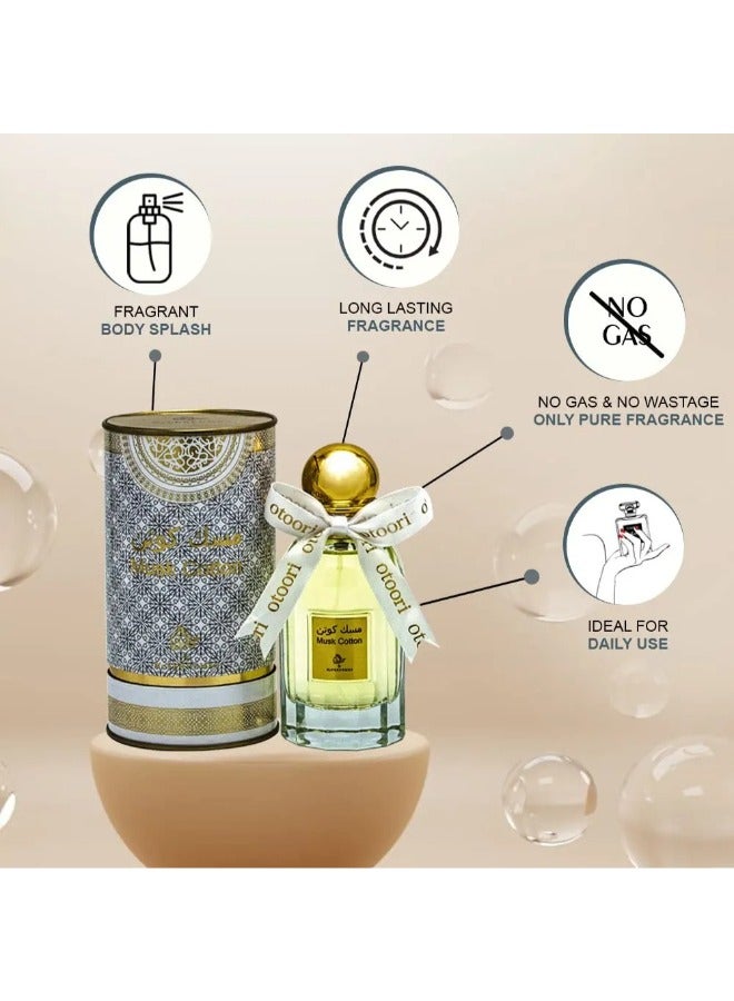 Otoori Musk Cotton by My Perfumes Eau De Parfum For Unisex - 80ml | Elegant Fragrance with Fruity and Floral Notes - Image 4