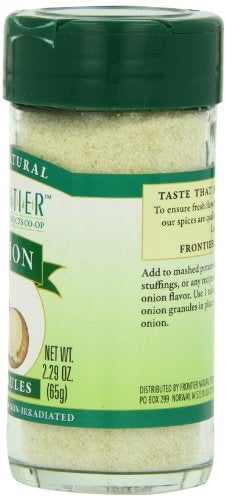 Frontier Natural Products Onion, White Granules, 2.29-Ounce - Image 2