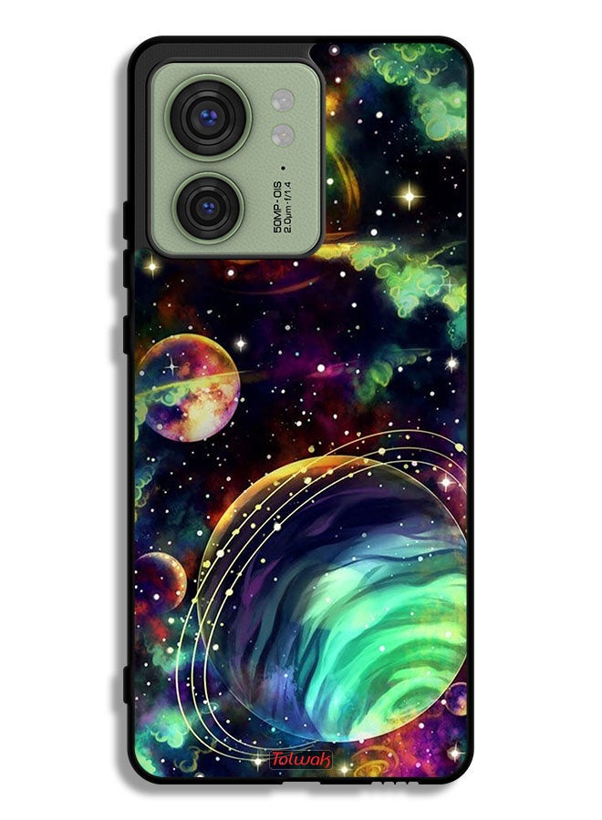 Tolwak Motorola Edge 40 Protective Case Cover Planets - Image 1