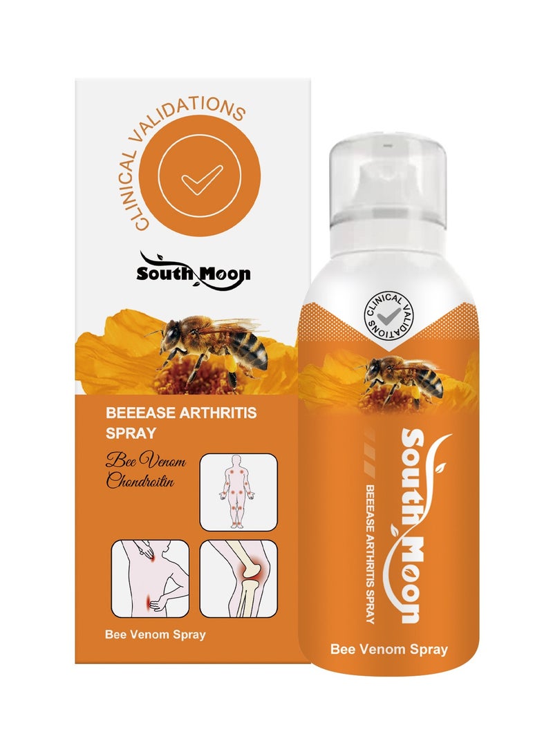 ساوث مون بخاخ علاج الجسم السم للنحل والمفاصل والعظام - بخاخ مصل سم النحل ، يوفر الظهر والرقبة واليدين والقدمين 100 مل - Image 1