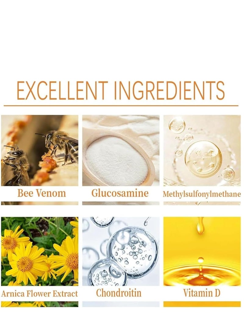 ساوث مون بخاخ علاج الجسم السم للنحل والمفاصل والعظام - بخاخ مصل سم النحل ، يوفر الظهر والرقبة واليدين والقدمين 100 مل - Image 5