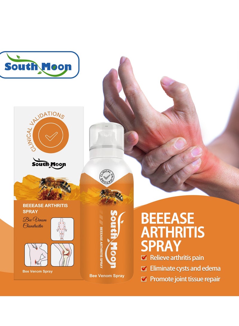 ساوث مون بخاخ علاج الجسم السم للنحل والمفاصل والعظام - بخاخ مصل سم النحل ، يوفر الظهر والرقبة واليدين والقدمين 100 مل - Image 2