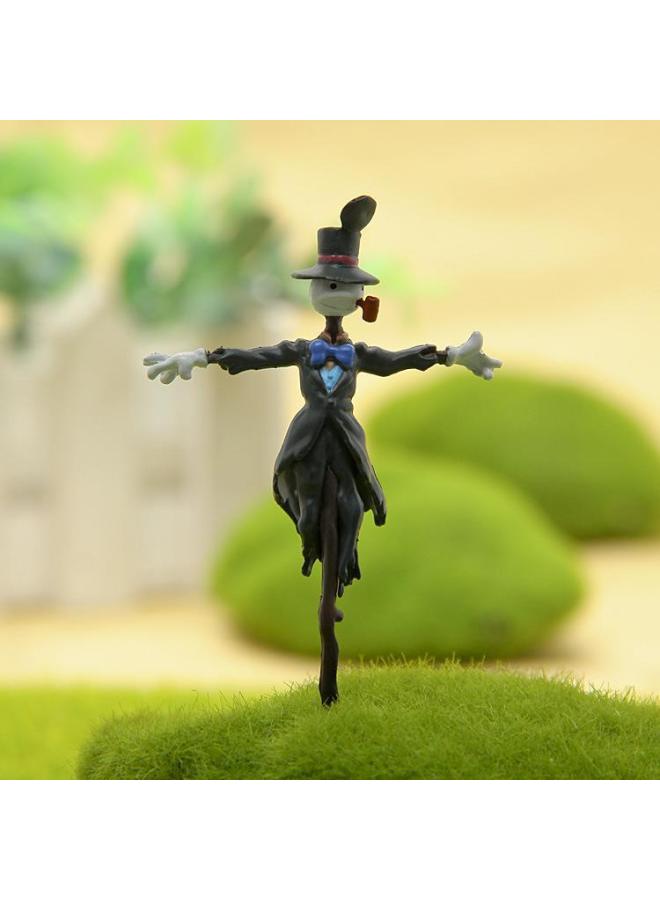 Micro-landscape Gardening Landscaping Doll Mobile Scarecrow Hand-made Model Hand-made Animation Ornaments-Color:Open Cap  - Image 4