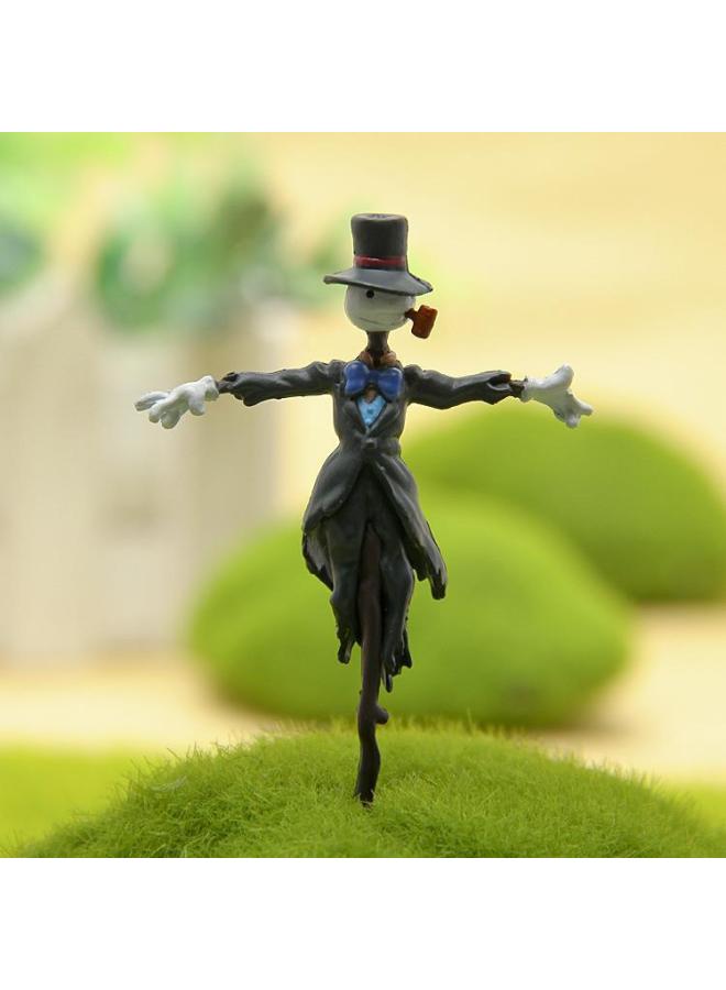 Micro-landscape Gardening Landscaping Doll Mobile Scarecrow Hand-made Model Hand-made Animation Ornaments-Color:Open Cap  - Image 3
