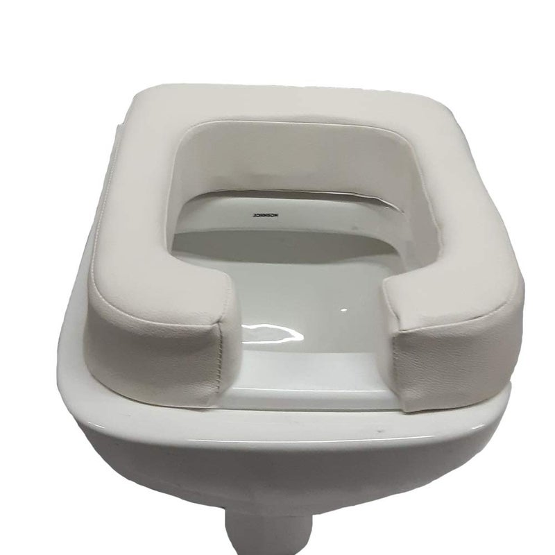 Pedder Johnson Rectangular Foam Toilet Seat (13 cm) - Image 4