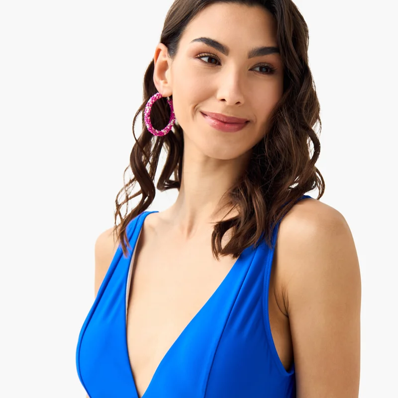 Splash FAV Sleeveless Swimsuit with V-neck