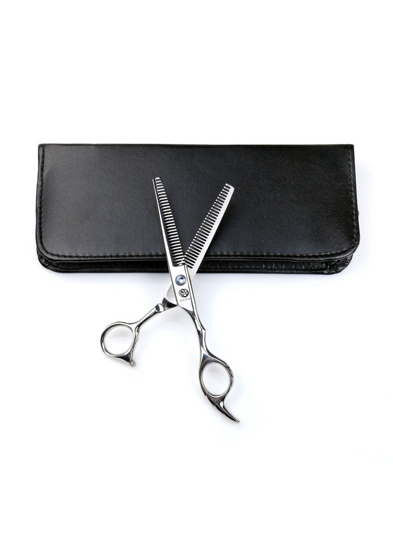 Purple Dragon - Professional 60 inch Double teeth Barber Hair Thinning ScissorShear Set Perfect for Hair Stylist or Home Use - Image 1
