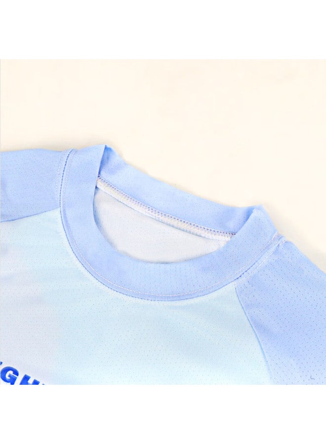 Ultraman Boys' Short Sleeve T-shirt Baby Clothes Summer Thin Top Ahm96028 Dark Blue 150cm - Image 2