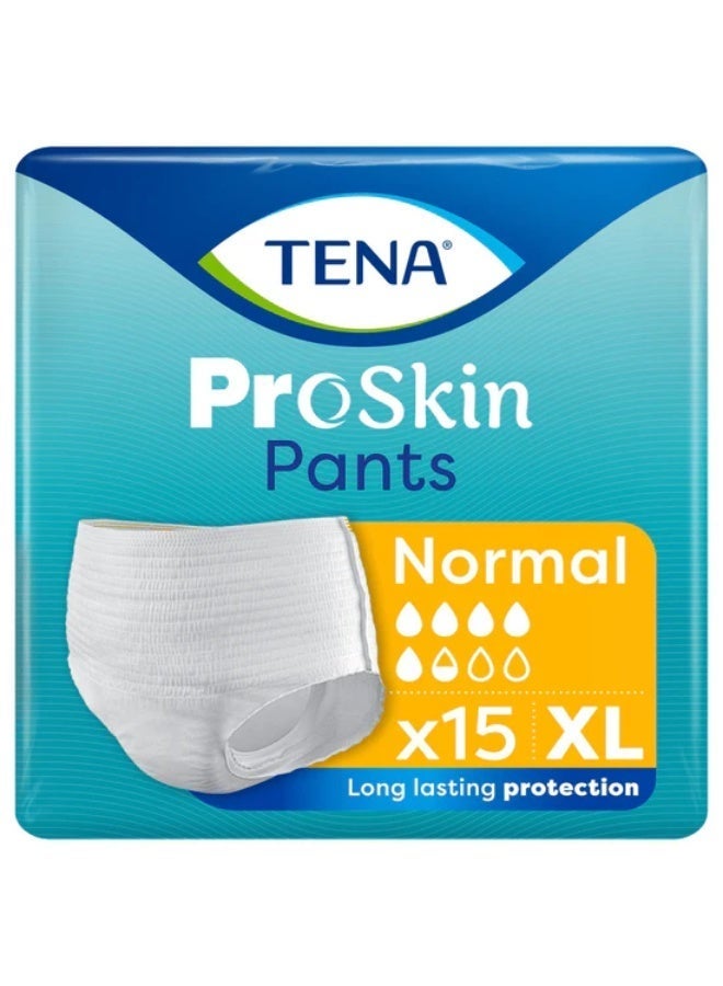 Tena Proskin Pants Normal XL 120-160CM Adult Diapers for seniors, Lady extra-large - 15 pieces - Image 3