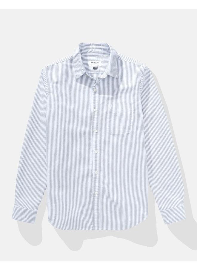 American Eagle - AE Slim Fit Everyday Oxford Button-Up Shirt - Image 1