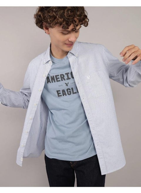 AE Slim Fit Everyday Oxford Button-Up Shirt