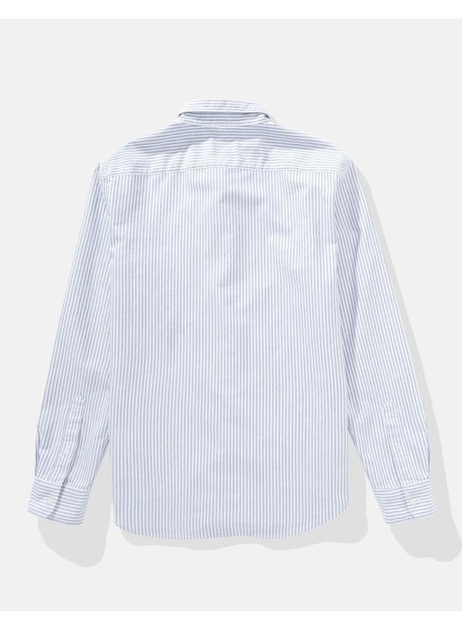 امريكان ايجل قميص أكسفورد بأزرار بقصة ضيقة للاستخدام اليومي - Image 2