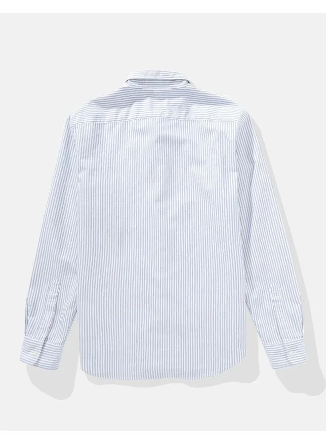 امريكان ايجل قميص أكسفورد بأزرار بقصة ضيقة للاستخدام اليومي