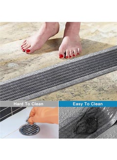ROKTRY ROKTRY Cutable Shower Drain Hair CatcherDisposable Shower Drain StickerDrain Hair Catcher Easy to StickSuitable for Bathroom BathtubKitchen  - Image 5