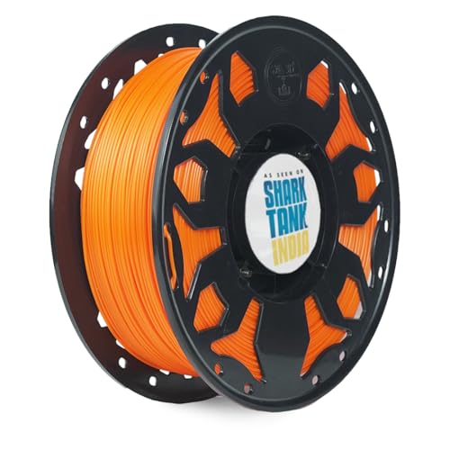WOL 3D WOL3D 1kg 2026 PLA PRO+ 3D Printing Filament – Improved Formula for Enhanced Strength & Flexibility, (Tiger Orange), Eco-Friendly, Compatible with Most FDM 3D Printers, Made in India. - Image 1