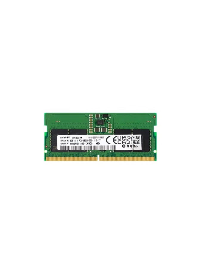 8GB DDR5 5600MHz Laptop RAM – PC5-44800 SODIMM, CL46, 262-Pin, 1Rx16, 1.1V