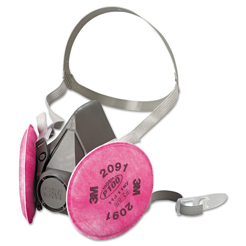 3M 6391 Half Facepiece Respirator 6000 Series, Reusable - Image 2