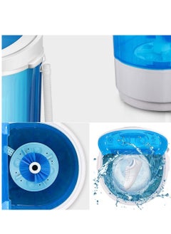 ELTRAZONE Shoe Washing Machine Small Household, Portable Lazy Washing Machine, 360° Cleaning, 10 Minutes Fast Cleaning, Safe Material Does Not Hurt Shoes Blue/White  - Image 5
