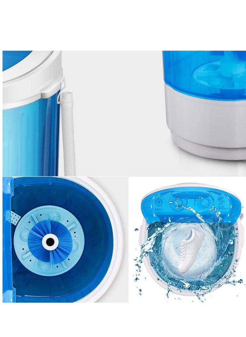 ELTRAZONE Shoe Washing Machine Small Household, Portable Lazy Washing Machine, 360° Cleaning, 10 Minutes Fast Cleaning, Safe Material Does Not Hurt Shoes Blue/White  - Image 5