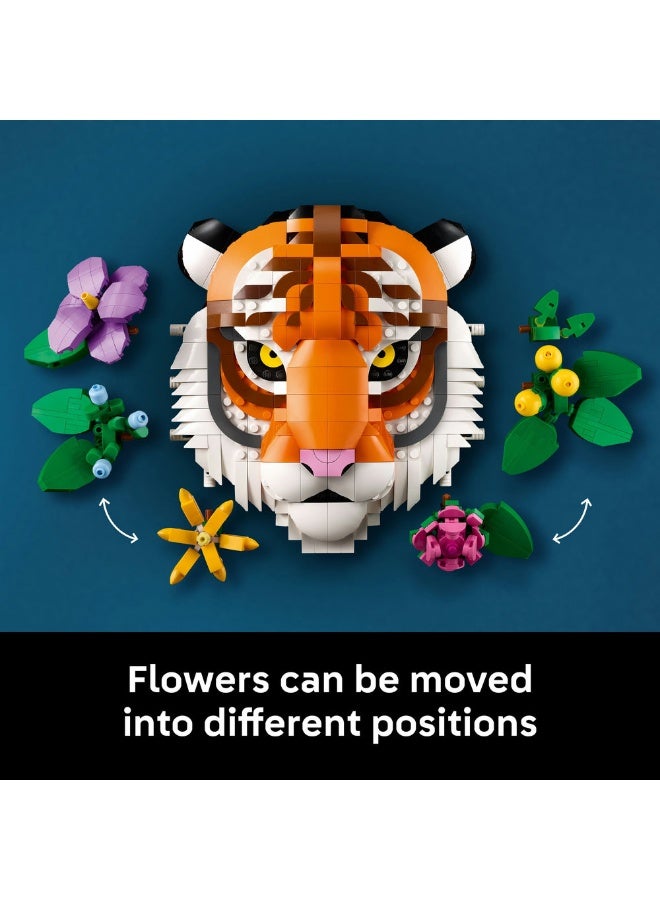 LEGO Art The Fauna Collection - Tiger 31217 (744) Pieces - Image 5