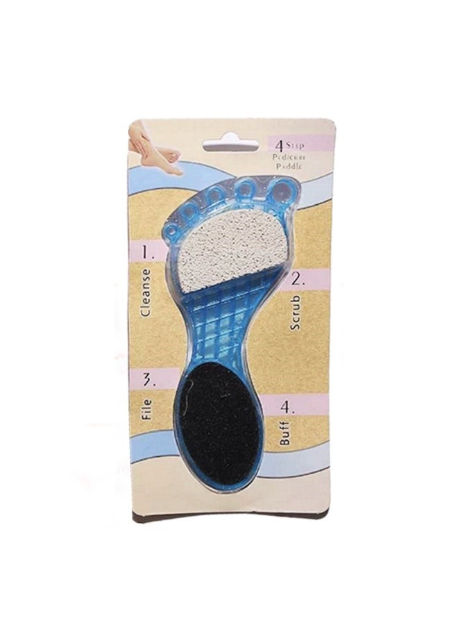 4-in-1 Multifunctional Foot File for Removing Dead Skin and Calluses, Pumice Stone Foot Exfoliating Brush, Double-Sided Foot Cleaning Brush - Image 1