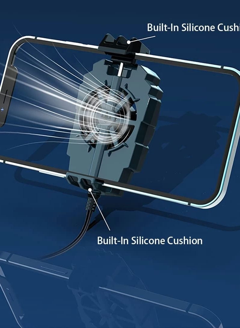 Mobile Phone Cooler Radiator Portable Game Console Universal Smart Phone Radiator Wireless Phone Radiator Fan - Image 2