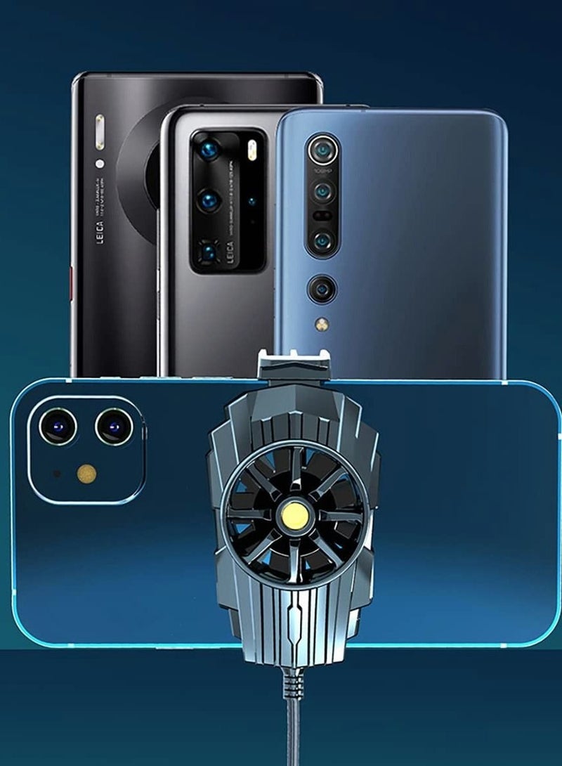 Mobile Phone Cooler Radiator Portable Game Console Universal Smart Phone Radiator Wireless Phone Radiator Fan - Image 4