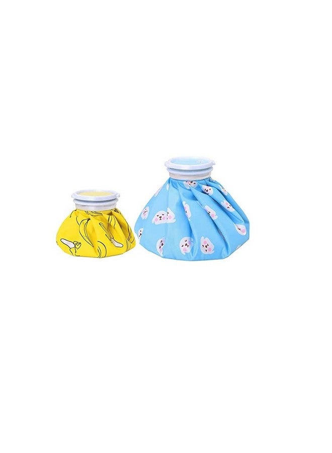 AHCS AHCS Ice Cold Pack Reusable Ice Bag Hot Water Bag for Injuries, Hot & Cold Therapy and Pain Relief Small And Big - Image 1