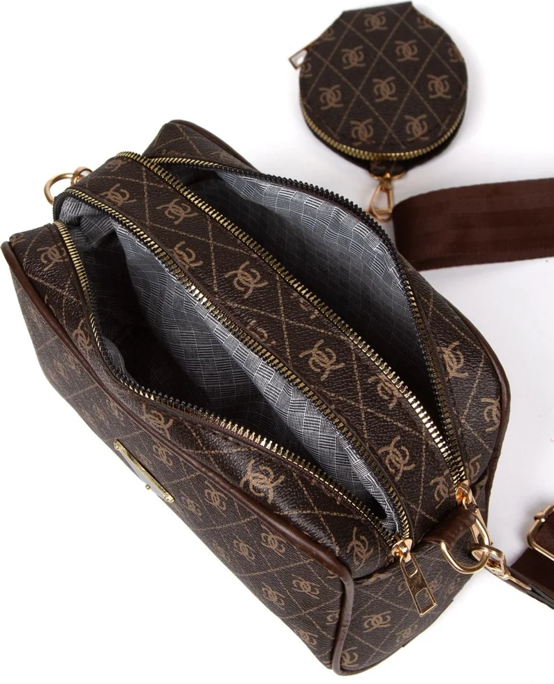 Adelina Bags Women's Patterned Shoulder Bag Wallet