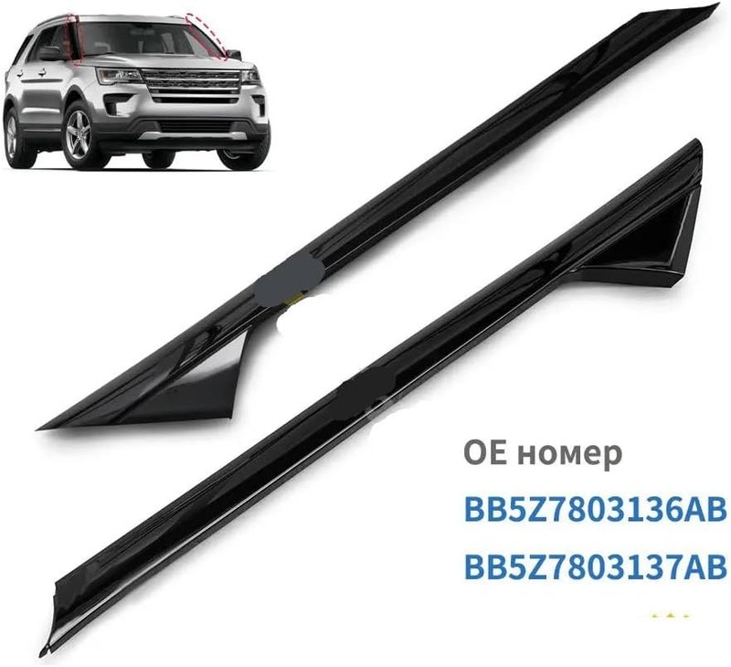 Yurefax Windshield A-Pillar Trim for Ford Explorer 2011-2019 - Image 5