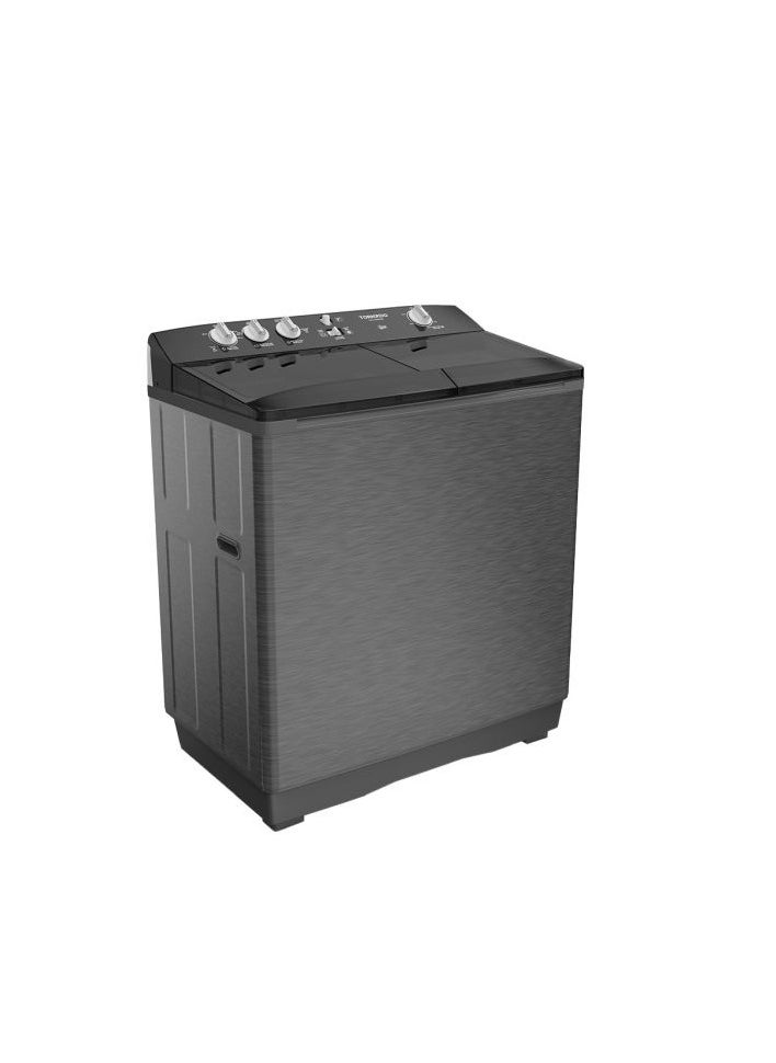 TORNADO Washing Machine Half Auto 7 Kg Silver TVH-HM07T(SK)  - Image 3