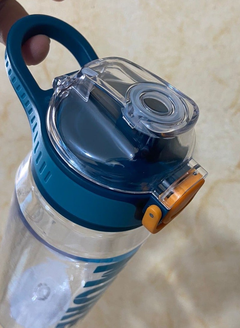 amchi baby زجاجة مياه رياضية خارجية مقاومة للتسرب سعة 550 مل خالية من مادة BPA - Image 3