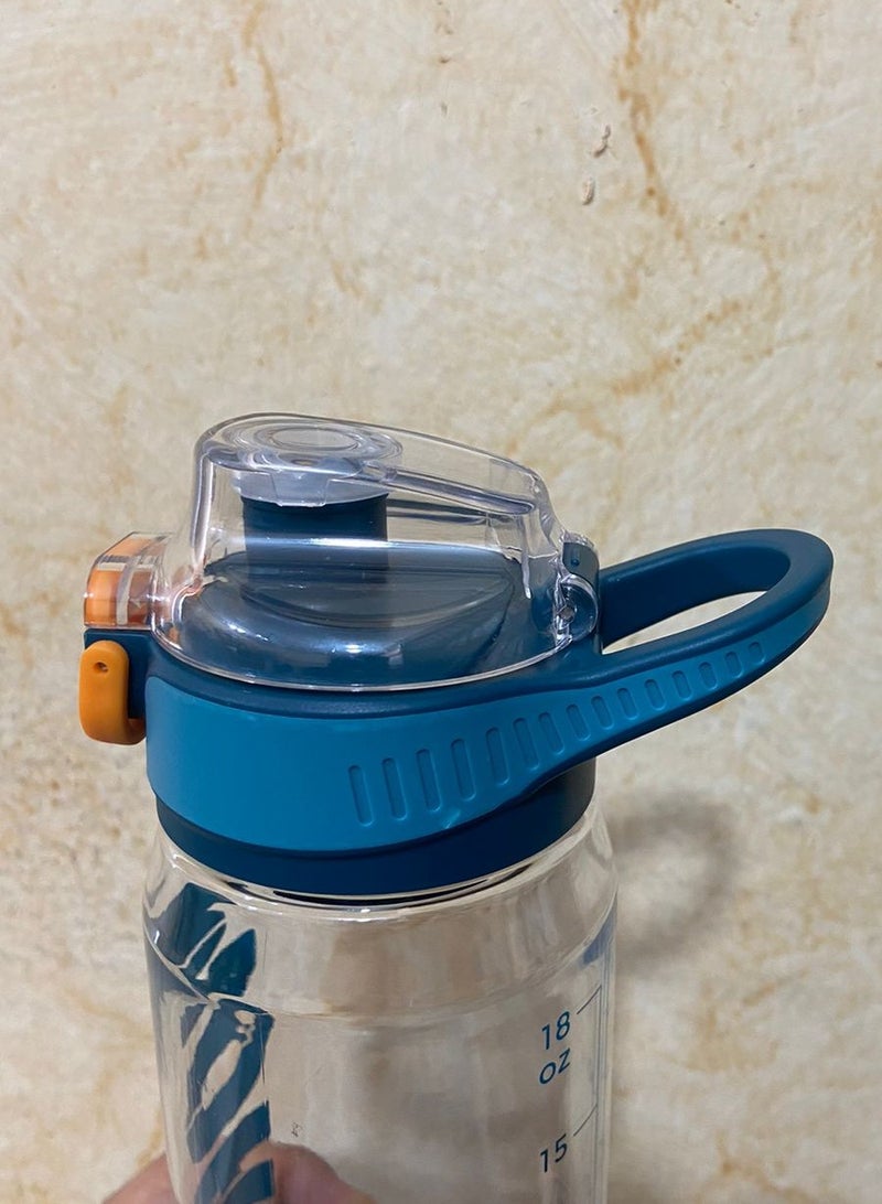 amchi baby زجاجة مياه رياضية خارجية مقاومة للتسرب سعة 550 مل خالية من مادة BPA - Image 5