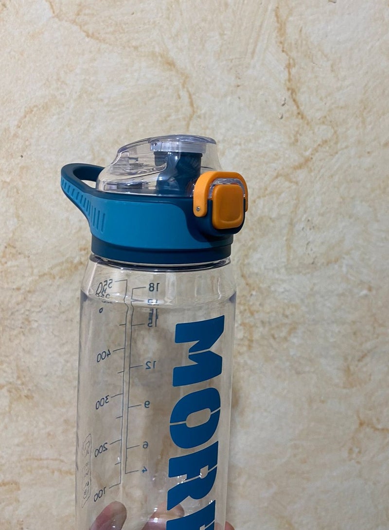 amchi baby زجاجة مياه رياضية خارجية مقاومة للتسرب سعة 550 مل خالية من مادة BPA - Image 4