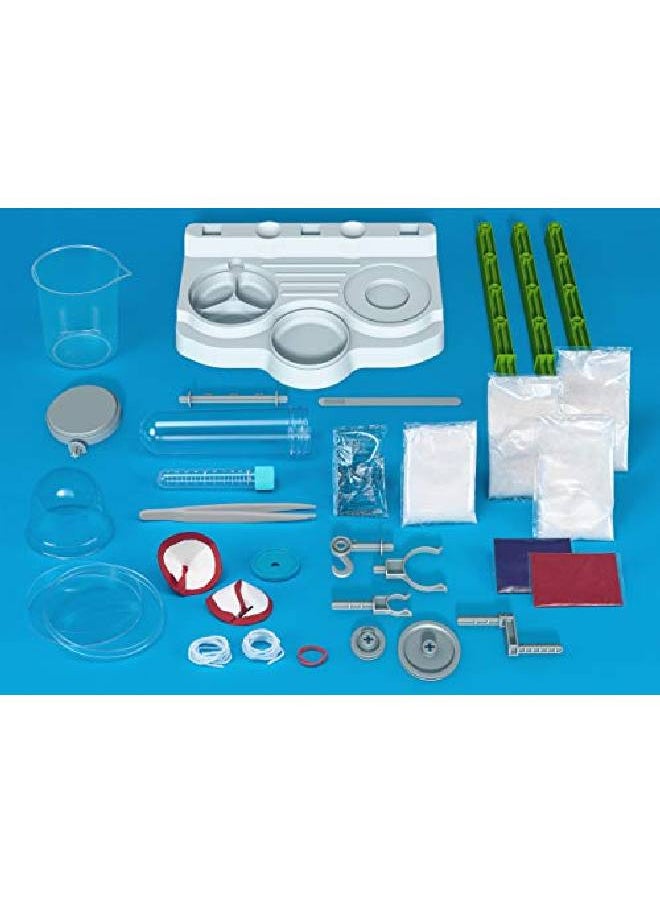 Thames & Kosmos - Ooze Labs Colorful Crystal Lab Stem Experiment Kit & Lab Setup ; Awesome Geometric Crystals Dazzling Displays With 11 Shiny Sparkly Safe Experiments ; Stickers To Decorate Your Lab - Image 1