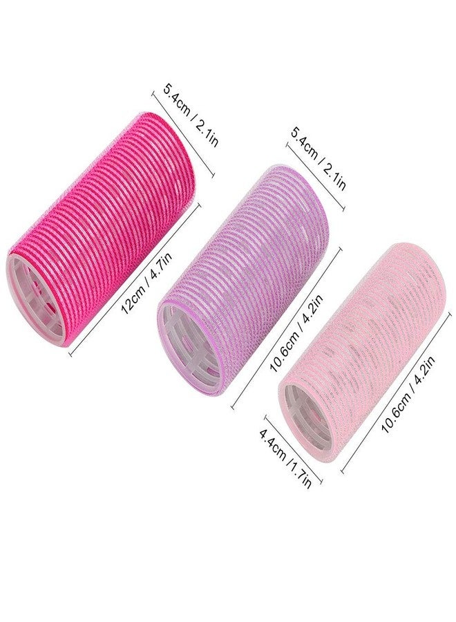 Betued 3pcs Hair Roller for Bangs, Bang Rollers for Hair, Self Adhesive with 3 Different Sizes Hairdressing Tool for Holding Styling Different Degree of Curly Hairstyle - Image 5