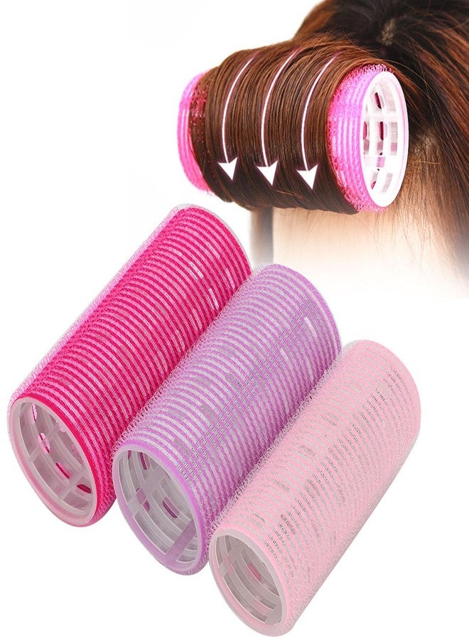 Betued 3pcs Hair Roller for Bangs, Bang Rollers for Hair, Self Adhesive with 3 Different Sizes Hairdressing Tool for Holding Styling Different Degree of Curly Hairstyle - Image 1